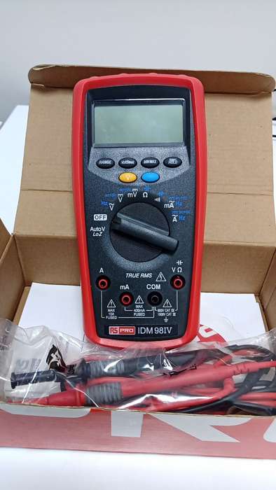 RS Pro IDM Digital multimeter IDM 98 IV