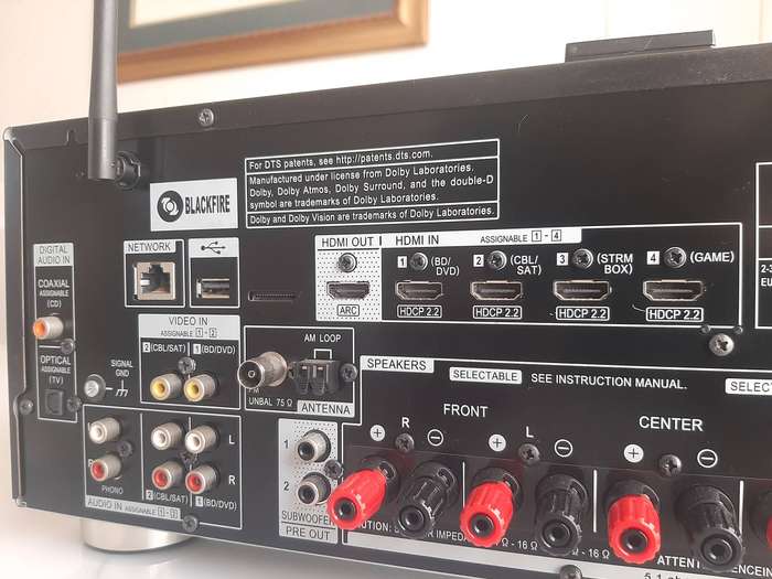 Pioneer VSX-932 7.2 Dolby Atmos Bluetooth/Network Amplifier