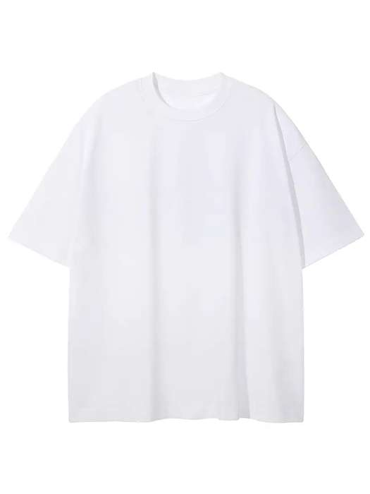 Basic Drop Shoulder Boxy Fit T-Shirt