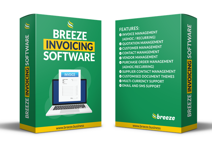 Breeze Invoicing - Standard - 6 months licence