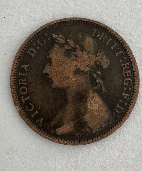 HALF PENNY VICTORIA - 1886