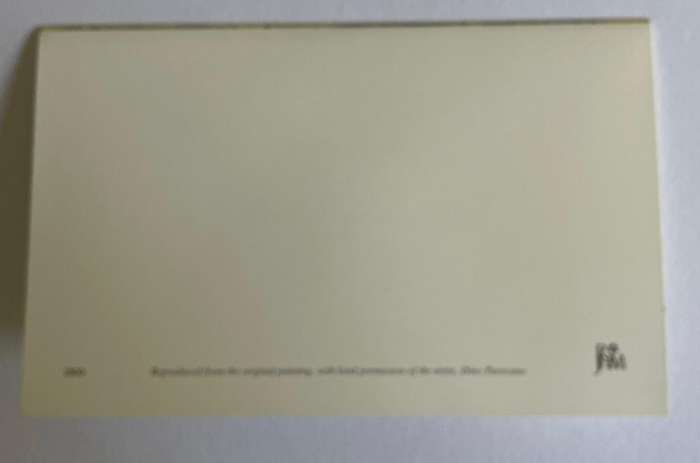 Greeting card AFRICAN ELEPHANT - by Dino Paravano - with envelopes
