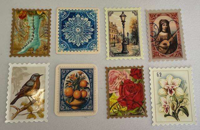 DECORATIVE PEEL- OFF  "MIXED LOT" OF STICKERS