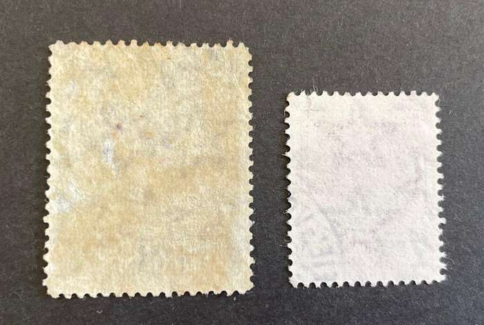 Italy - Siracusana used stamps. 200 lire 1957 and 100 lire 1958 NH