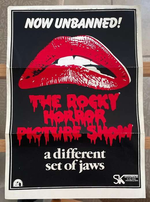 Vintage advertisement - (invitation to fancy dress party) - ROCKY HORROR PICTURE SHOW - 2000