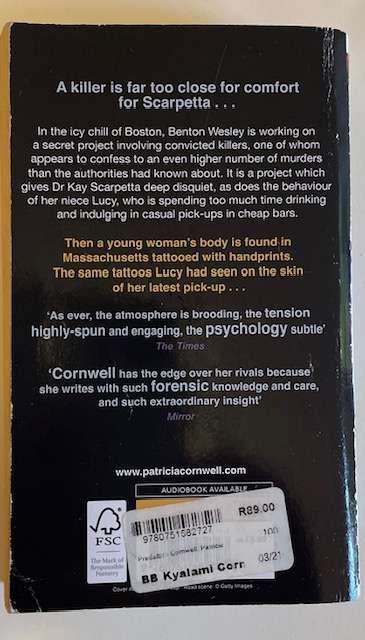 PREDATOR - PATRICIA CORNWELL - 421 PAGES
