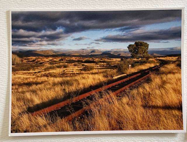 Postcard of Karoo - Karoostories -Soms is dit goed om spore te maak. - Blackrock #Africana