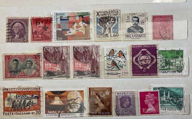Mixed world  - Used stamp lot.3