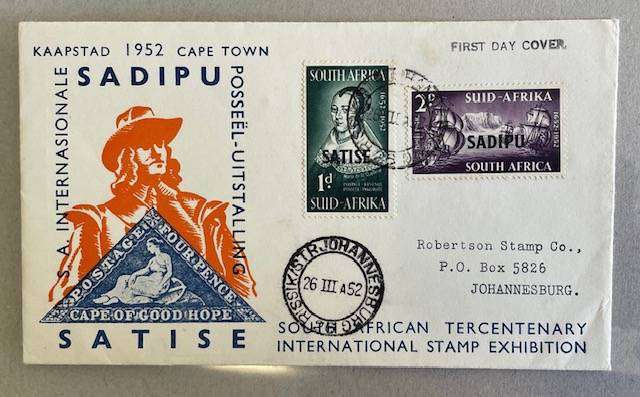 First Day Cover - South Africa- SAIDIPU - FDC - 1952