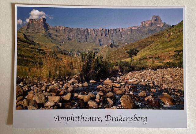 Postcard - Drakensberg - Amphitheatre # Africana