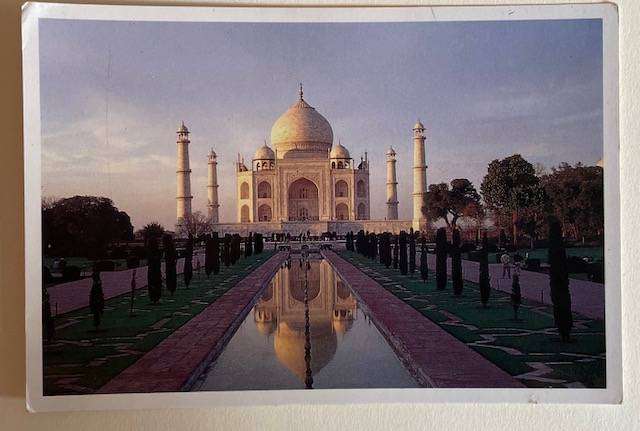 Postcard - TAJ MAHAL - INDIA - VZINDIA #23 - unused