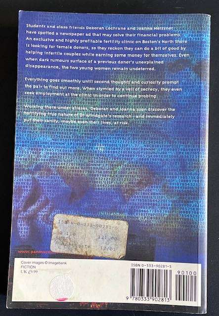 ROBIN COOK - SHOCK - MACMILLAN - 2001 - 342 PAGES
