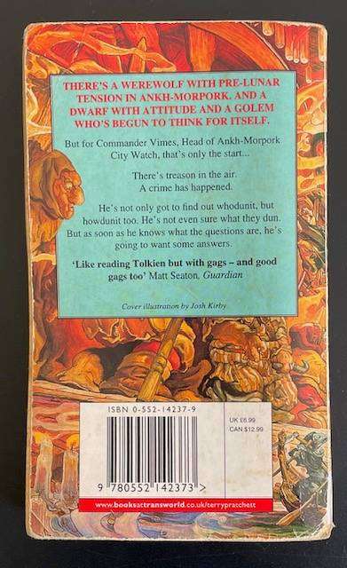 TERRY PRATCHETT - A DISCWORLD NOVEL - FEET OF CLAY - 1997 - CORGI BOOKS