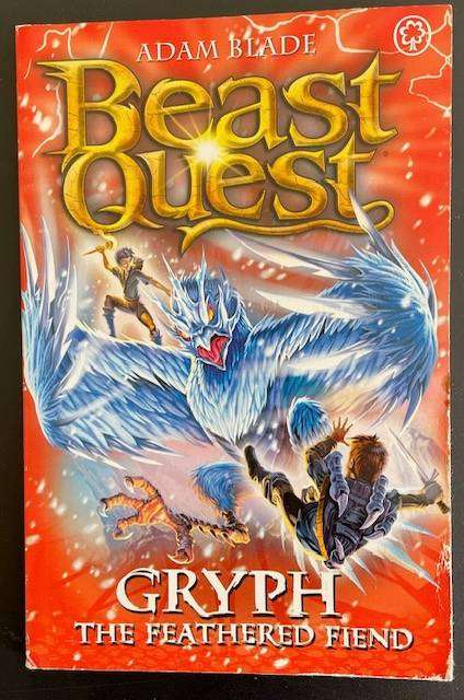 BEAST QUEST - GRYPH - The Feathered Fiend - Adam Blade - Series 17 #1 2016 Orchard Books