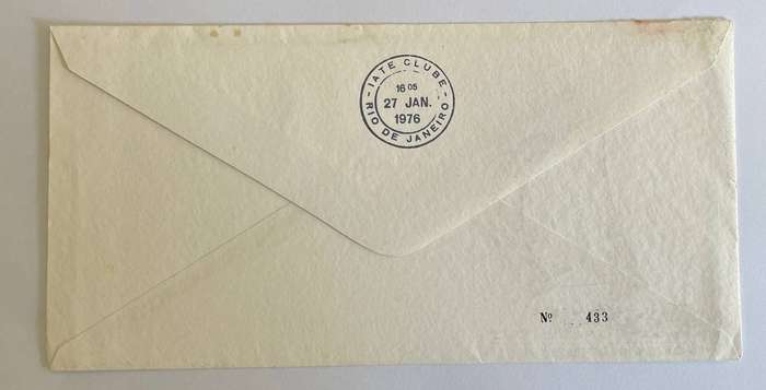 FDC South Africa CAPE TO RIO 1976 YACHT MAIL COVER # 2 - ONLY 910 SOLD! RARE
