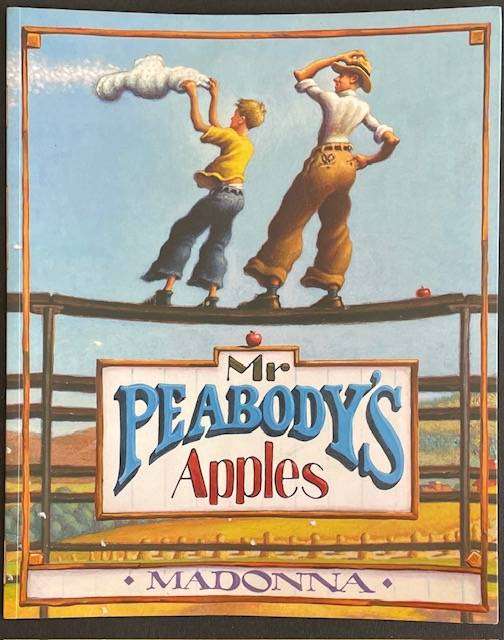 MADONNA - Mr. Peabody's Apples - 2006 - Puffin Books - Callaway Edition. Book dedicated to teachers