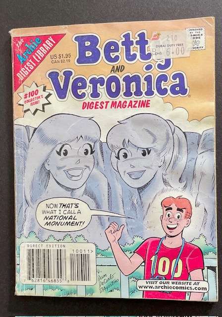 Archie Comic Book - #100 BETTY AND VERONICA DIGEST MAGAZINE 1998