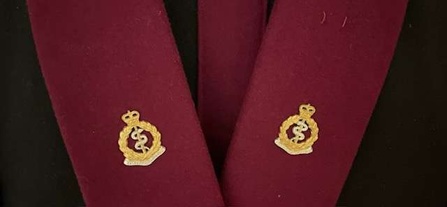 RAMC - (Royal Armed Medical Corps) - Full smart dress uniform circa 1950's - RARE!