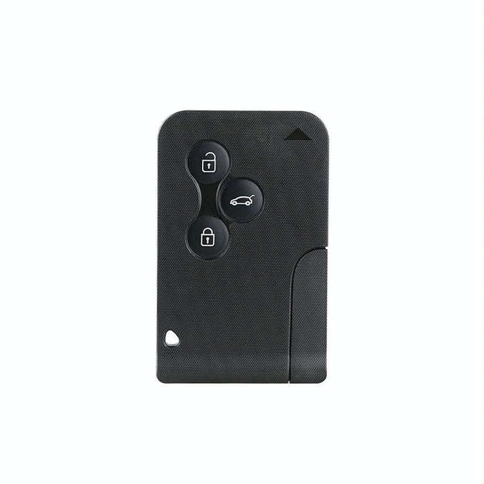 3 Buttons Replacement Remote Key Card Case for Renault Clio Megane Scenic