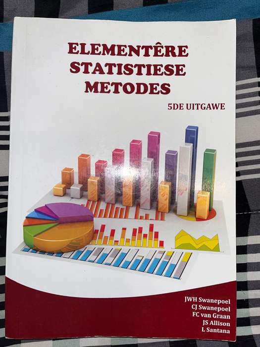 Elementêre Statistiese Metodes, 5de Uitgawe