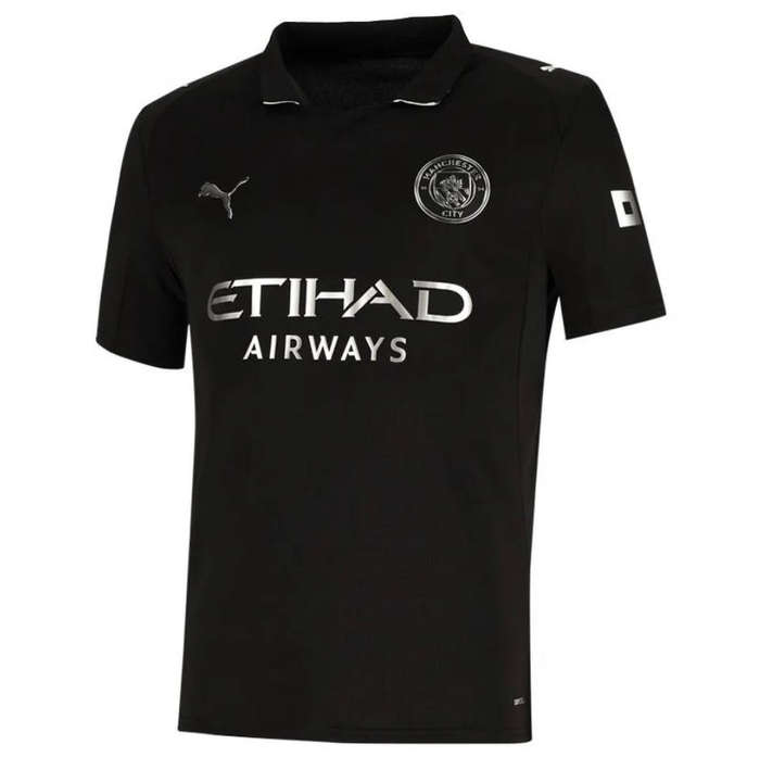 Manchester City FC Away Jersey Mens Black "Medium"