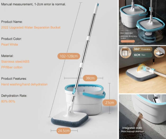 BURRAAQ TRANDING / SPIN MOP AND BUCKET