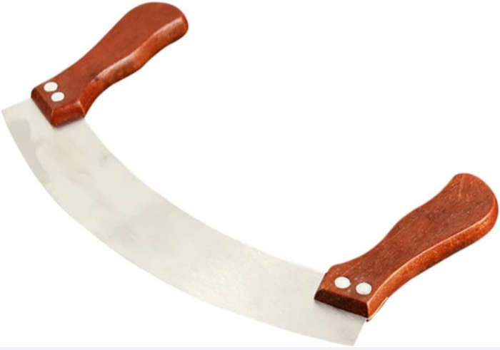 BURRAAQ TRANDING / STAINLESS STEEL HALF MOON KNIFE