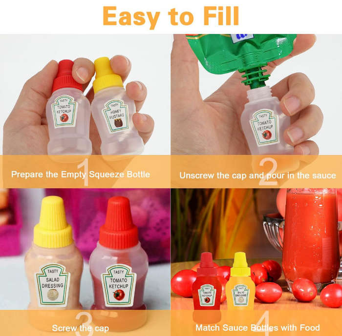 BURRAAQ TRANDING/  MINI SAUCE BOTTLE