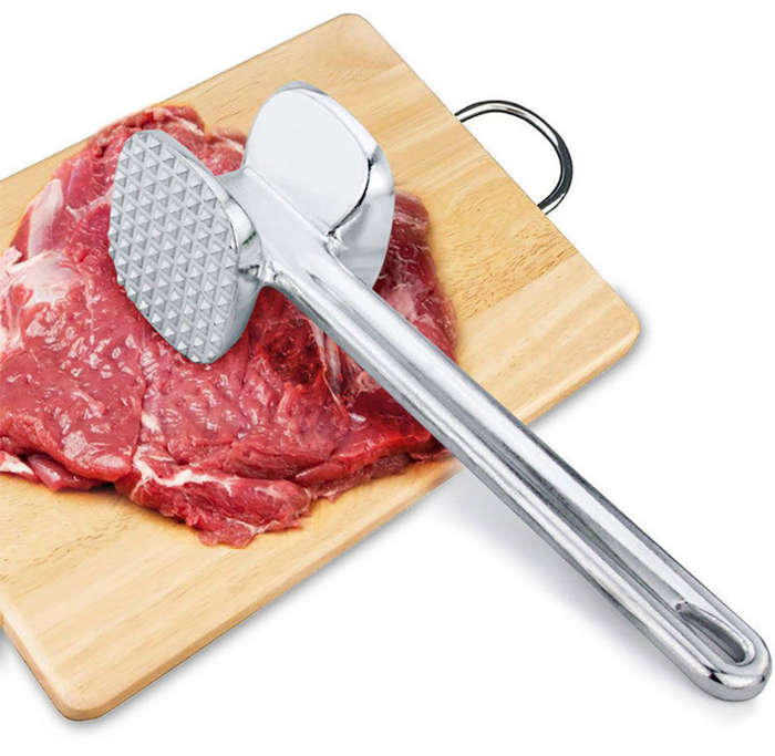 BURRAAQ TRANDING/ MEAT TENDERIZER HAMMER METAL MALLET