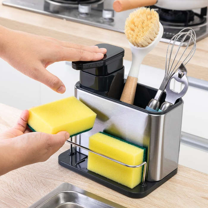 BURRAAQ TRANDING/ HOUSE HOLD UTENSIL HOLDER SOAP DISPENSER