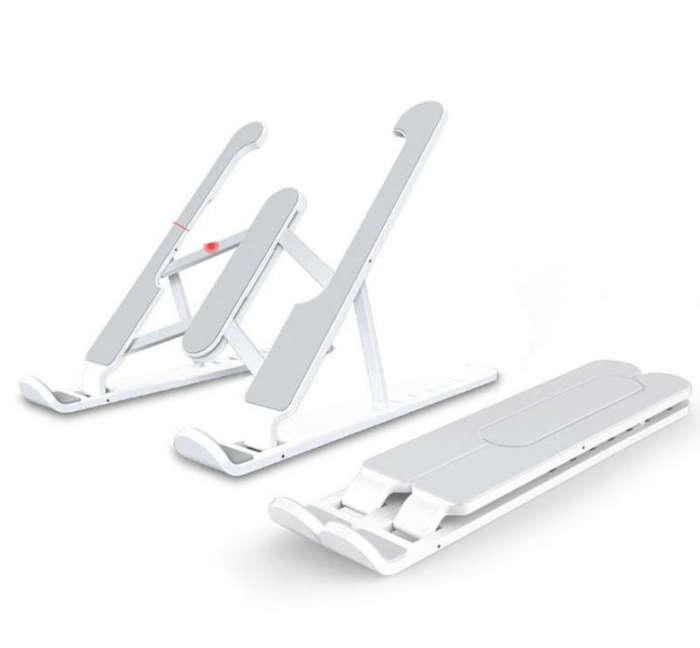 BURRAAQ TRANDING/ CELLTIME X STAND 2 ADJUSTABLE PLASTIC FOLDABLE COOL PORTABLE LAPTOP STAND