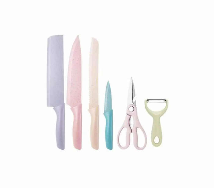 6pc Stainless Steel Kitchen Knife Set