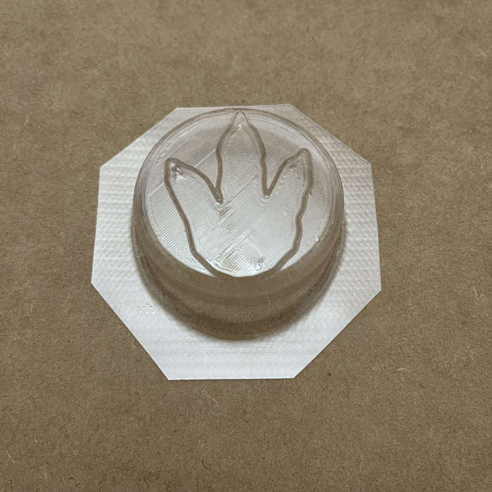 Dino Print Vacuform Mould