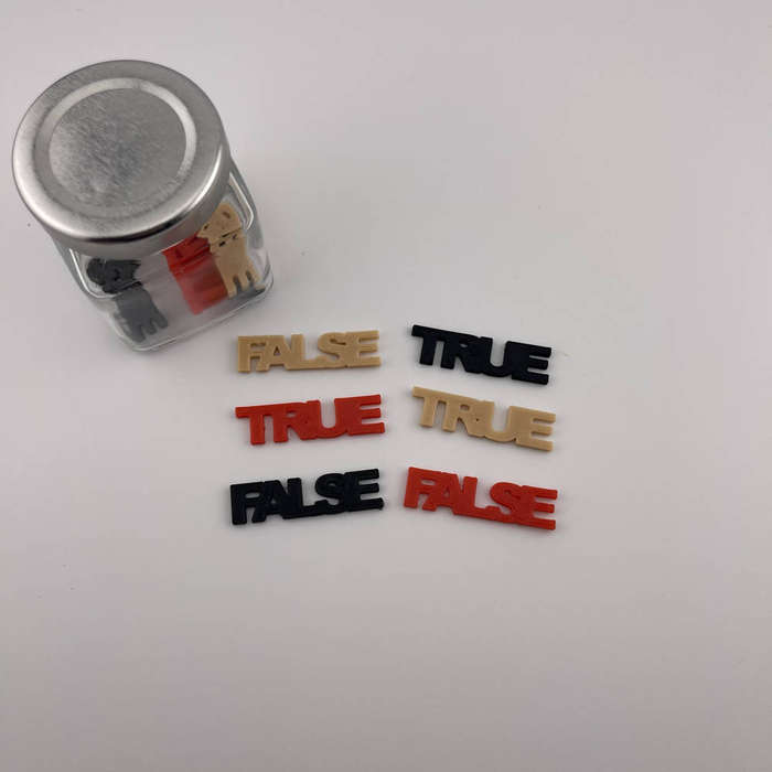 Bottle of True/False