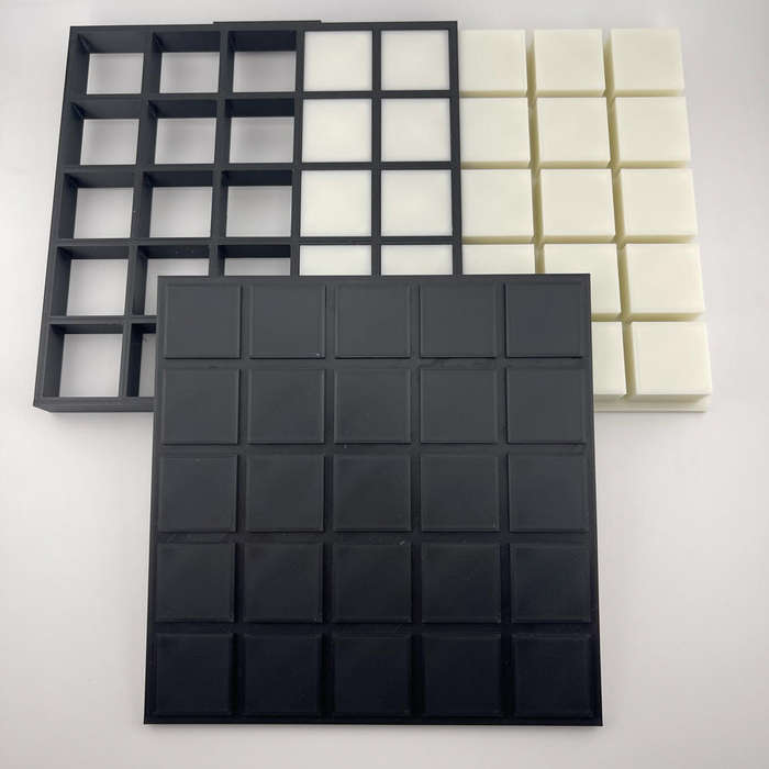 30mm Square Embed Multipress Mould