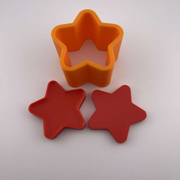 Star 2 Bath Bomb Mould