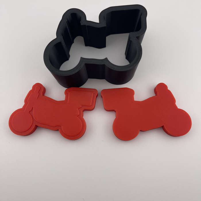 60 60 Scooter Bath Bomb Mould