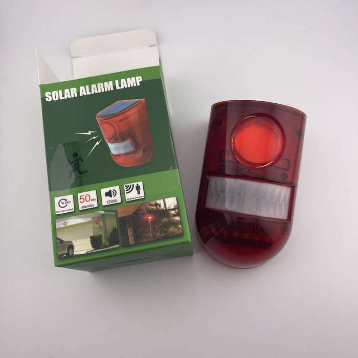 Solar Motion Sensor Alarm