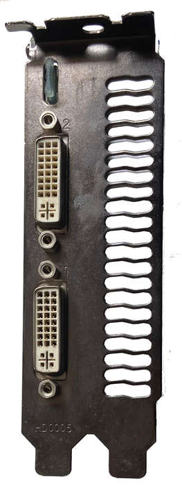 GIGABYTE GV-N450OC2-1GI REV 1.0 GPU PCB[SOLD FOR PART OR REPAIR]