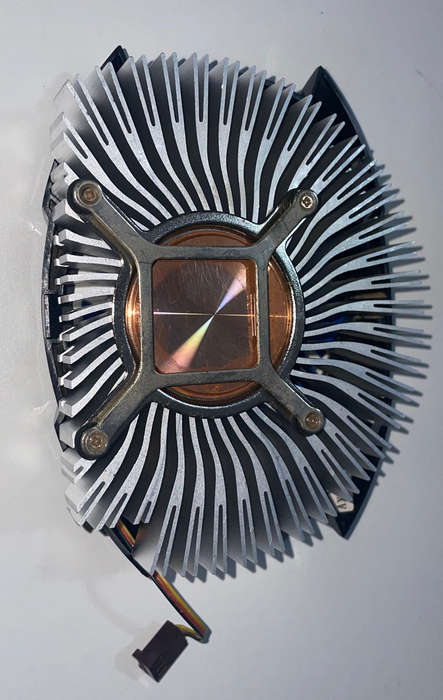 GPU Graphic card heat sink and fan, mounting hole 52.5 x 52.5mm