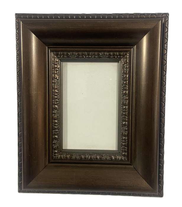 3 Contemporary Wood Pictures Frames, Picture size: 86mm x 140mm - 3 pieces