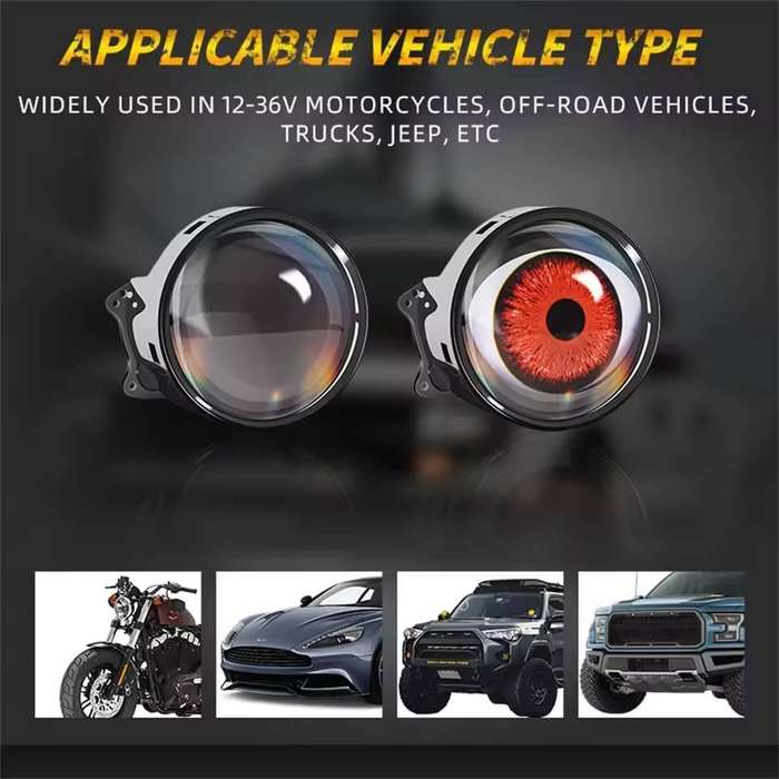 Devil's Eye Modified Fog Lights/Headlights