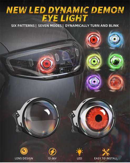 Devil's Eye Modified Fog Lights/Headlights