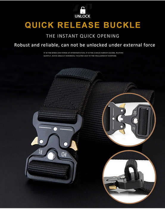 Black Velcro Cap and Black Belt Combo Gift Box Set