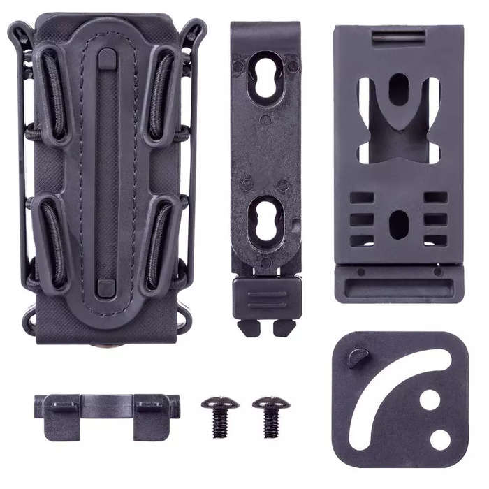 Adjustable Hunting Pouches Tactical Molle Single Mag Pouch suit for 9mm Pistol Magazine