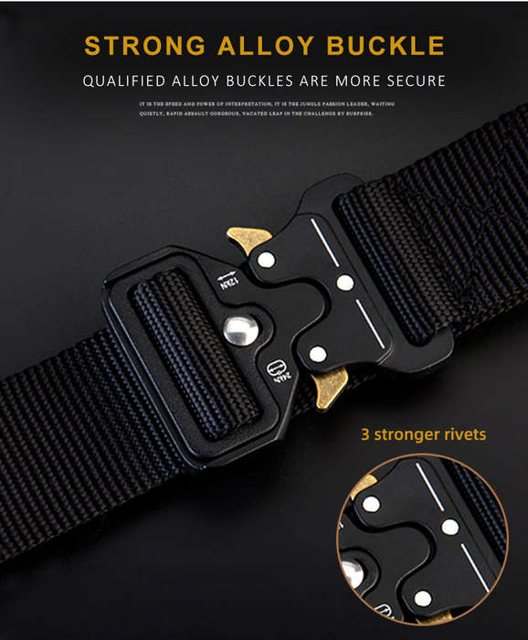 Black Velcro Cap and Black Belt Combo Gift Box Set