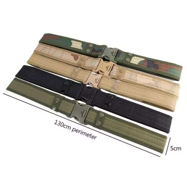 Army Style Combat Belts - WOODLANDS