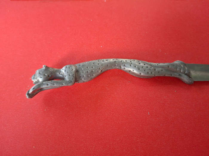Cheetah letter opener by Diana Carmichael