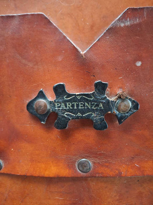 Antique Italian postage wall organizer- RARE
