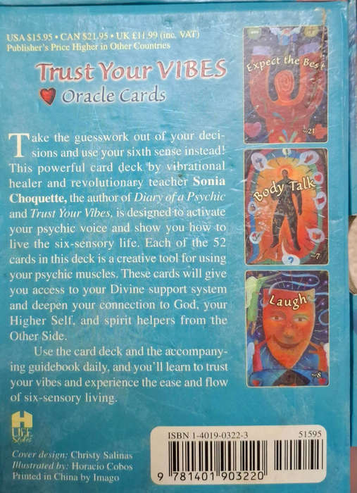 Trust your vibes by Sonia Choquette